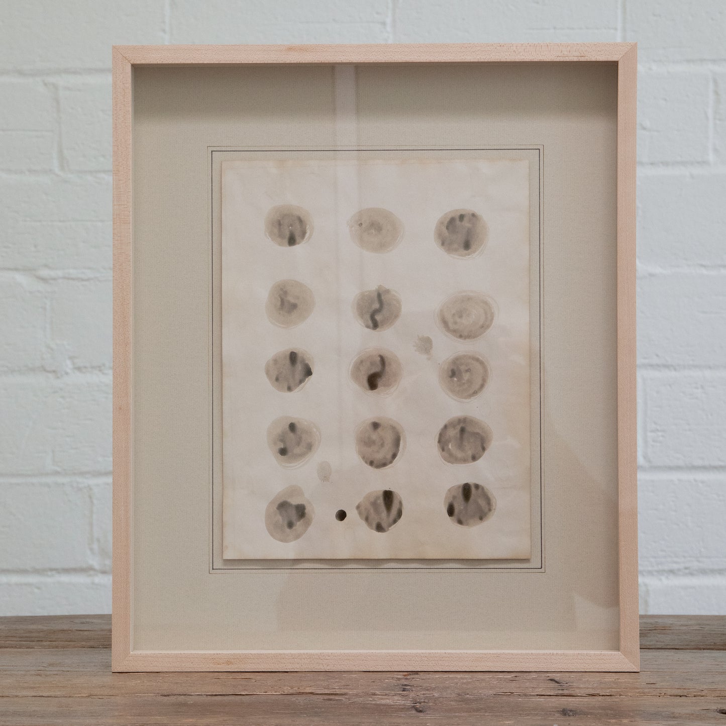 "Pattern Forming" on Vintage Paper