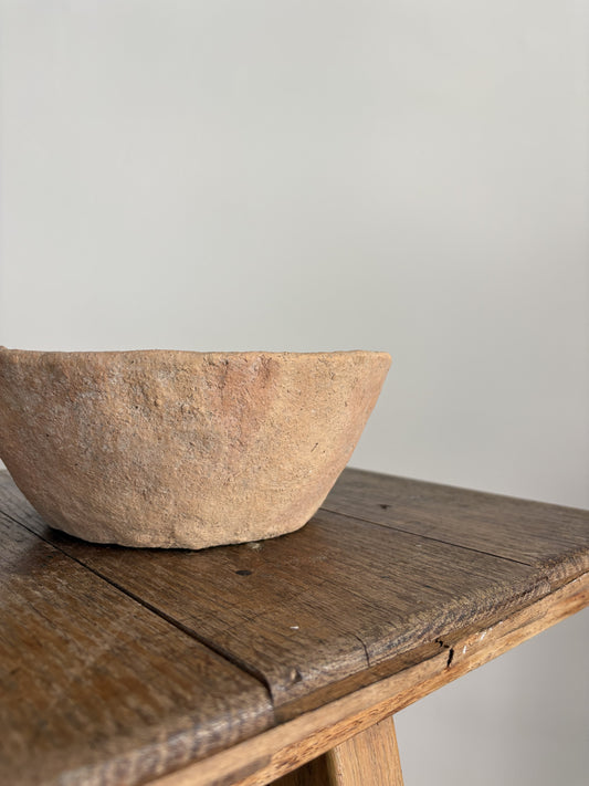 Neolithic Chinese Pottery Bowl; Large