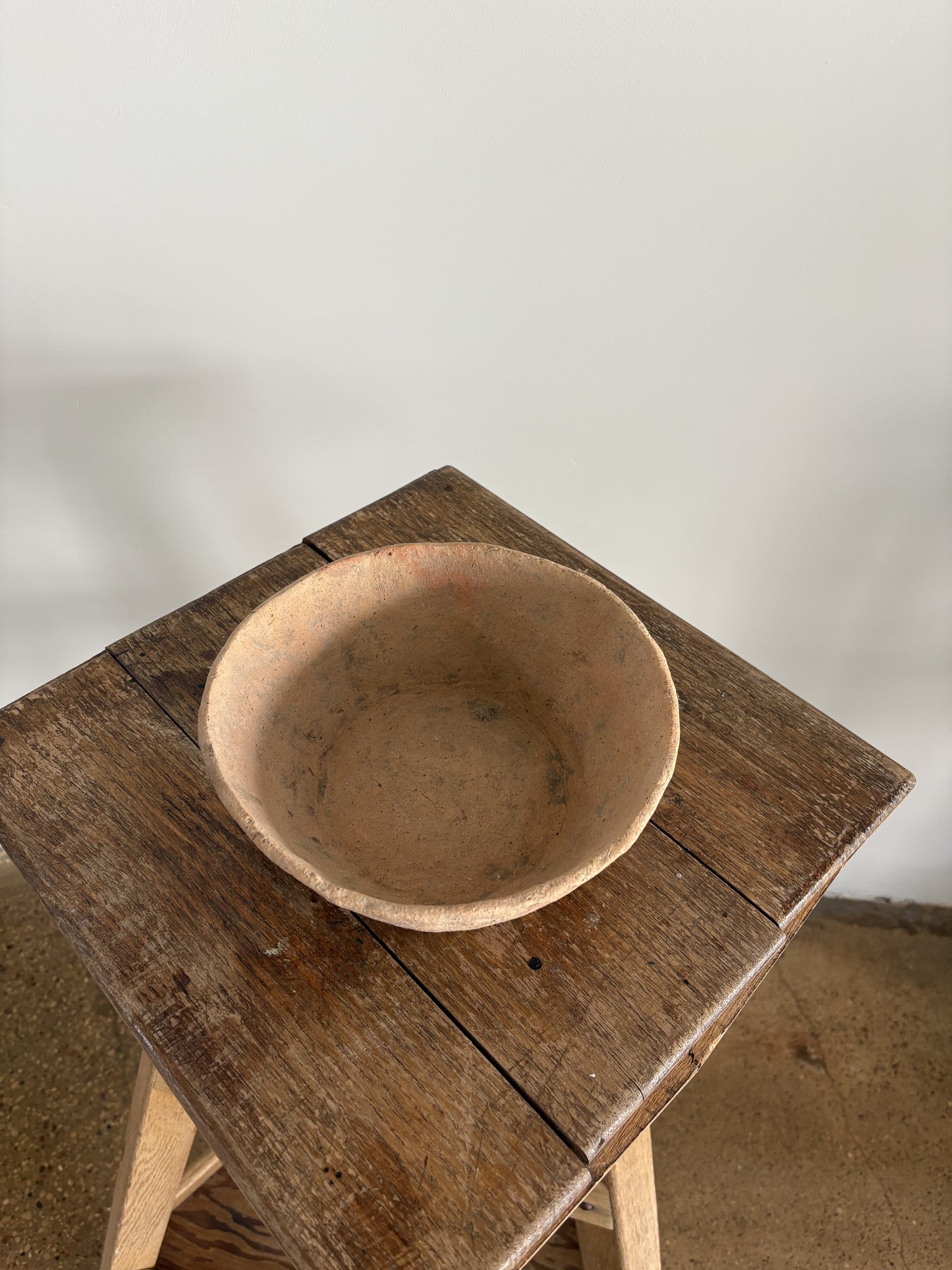 Neolithic Chinese Pottery Bowl; Large