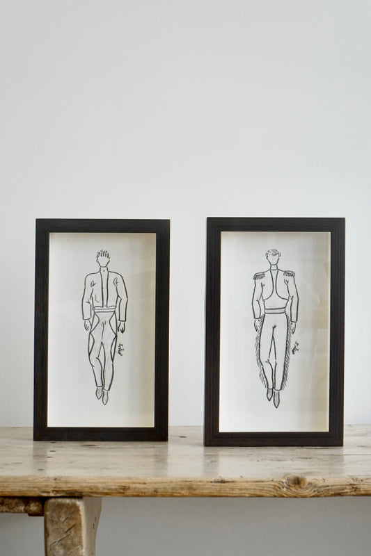 Sketches of Spanish Man