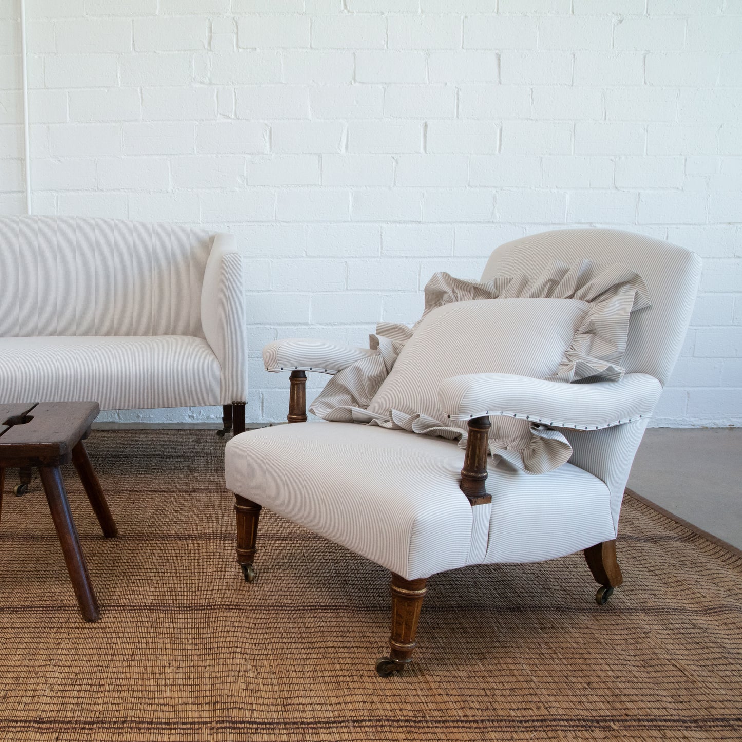 Mid 19th Century Antique Pair of English Gillows Chairs