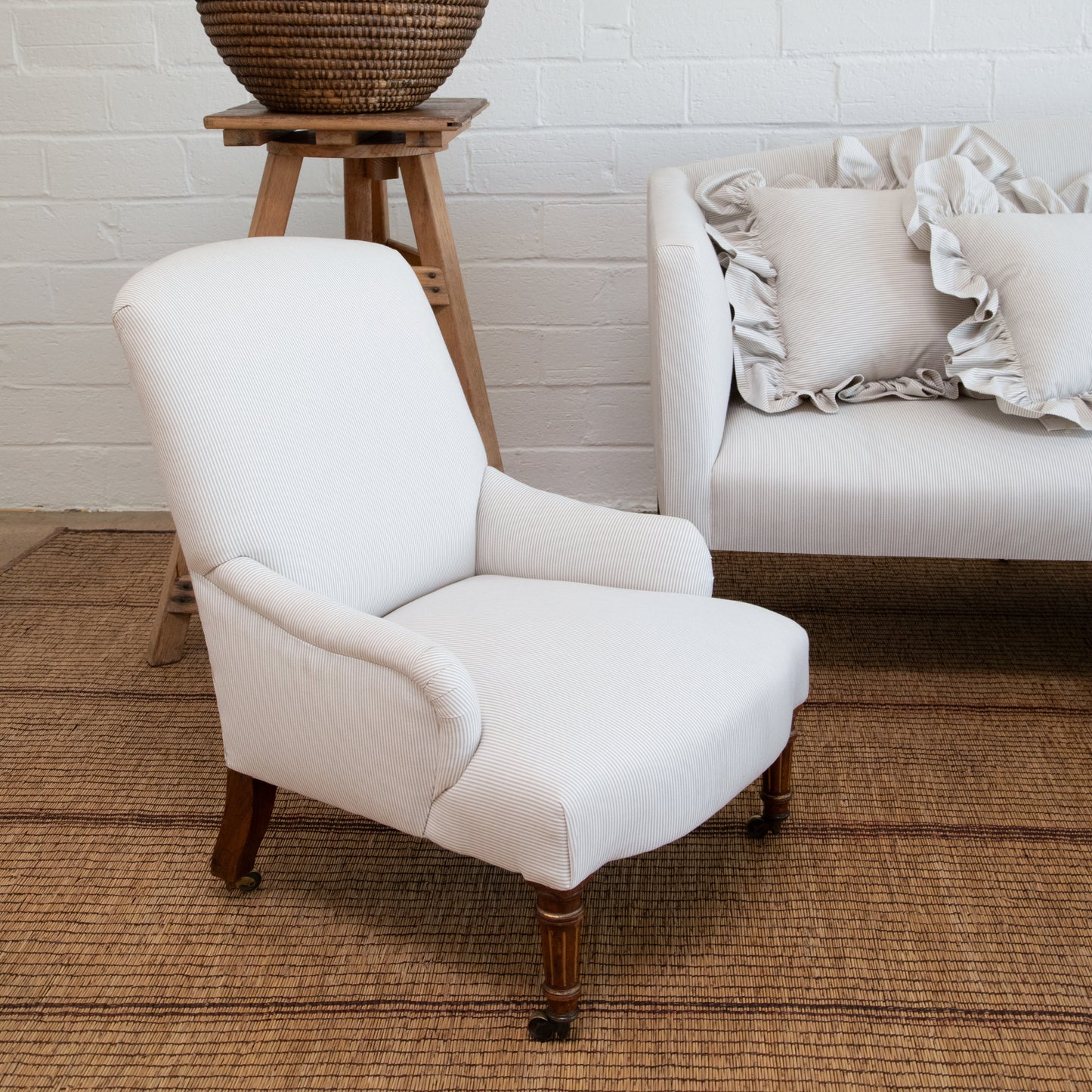 Mid 19th Century Antique Pair of English Gillows Chairs
