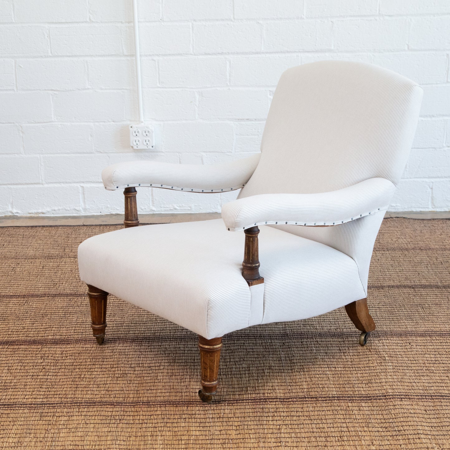 Mid 19th Century Antique Pair of English Gillows Chairs