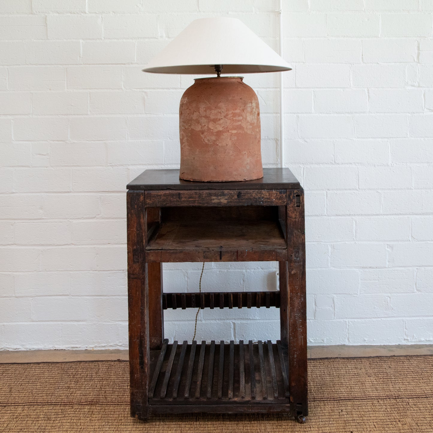 Early 20th Century Antique Typesetting Table