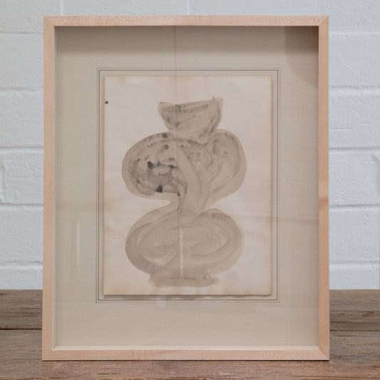 "Vessel" on Vintage Paper