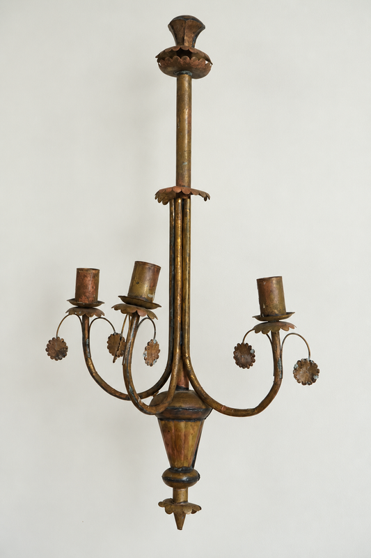Pair of Antique Metal Sconces