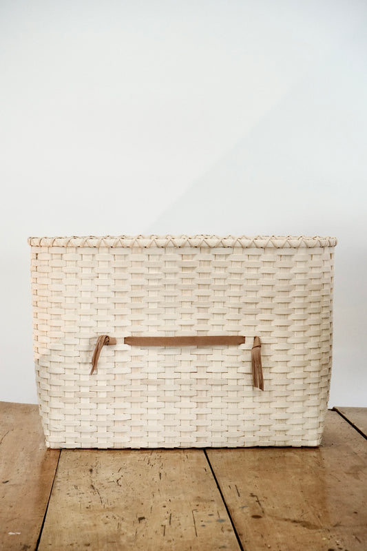 Tassel Clutch, Oversized Woven Square