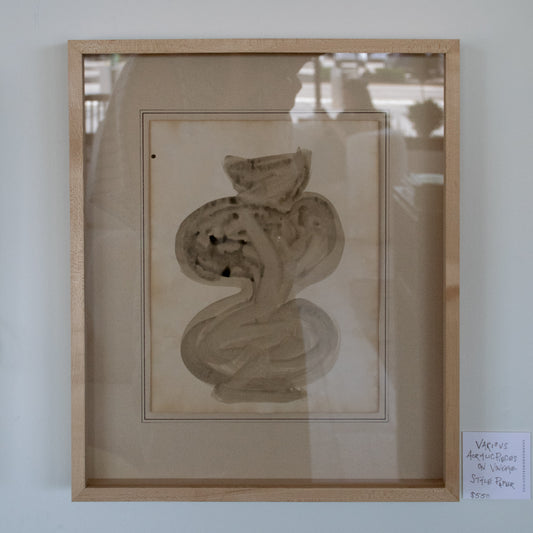 "Vessel" on Vintage Paper