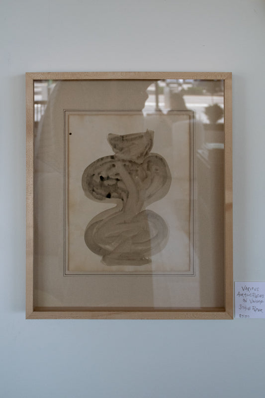 "Vessel" on Vintage Paper