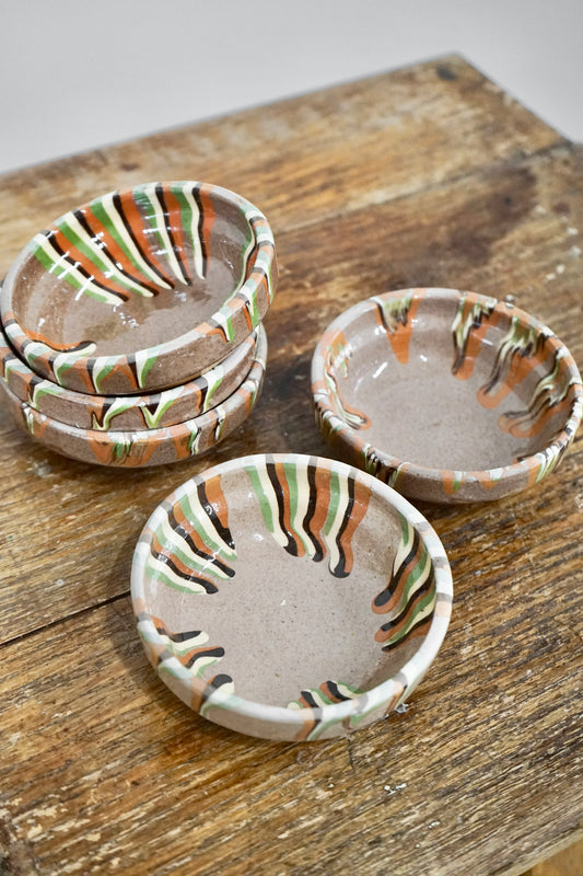 Small Drip Glaze Bowls