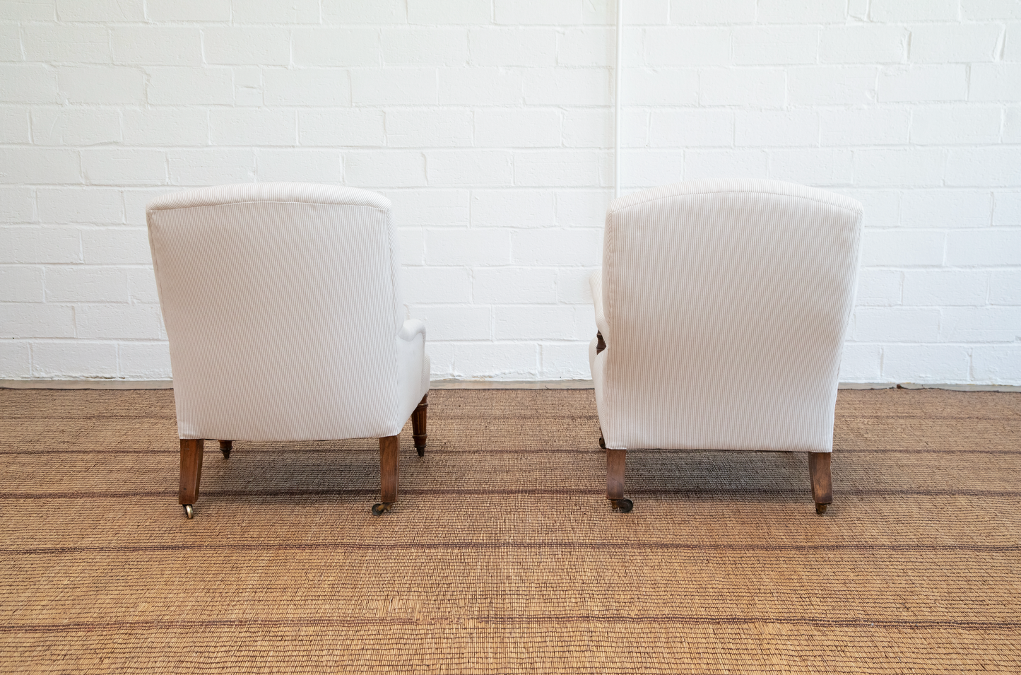 Mid 19th Century Antique Pair of English Gillows Chairs
