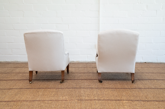 Mid 19th Century Antique Pair of English Gillows Chairs