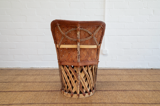 Vintage Mexican Equipale Armchair